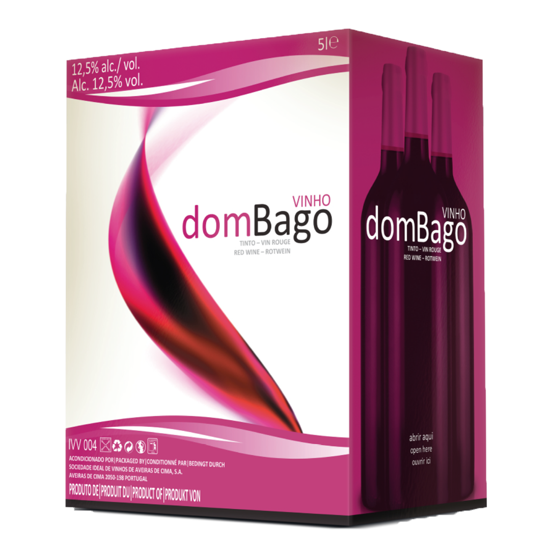 DomBago Red Wine, Rött Vin - Bag-in-Box