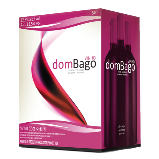 DomBago Red Wine, Rött Vin - Bag-in-Box