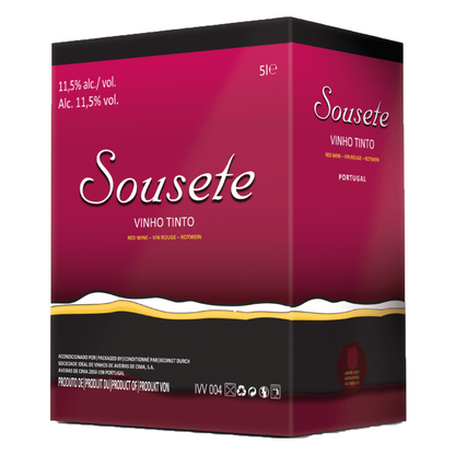 Sousete Tinto Bag-in-Box rött vin