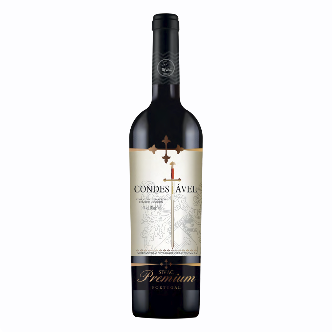 Condestavel premium Vinho Tinto - Låda med Rött vin (6 flaskor)