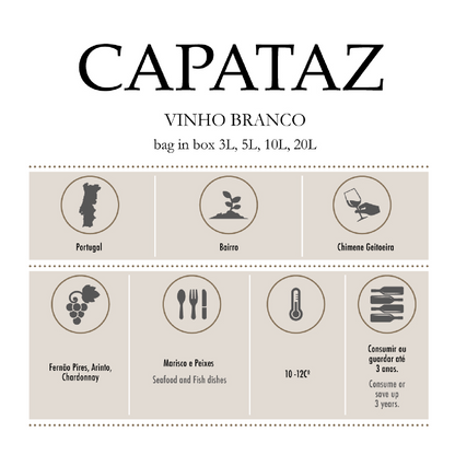 Capataz Vinho Branco, Vitt Vin - Bag-in-Box